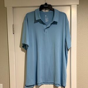 All in Motion Light Blue Polo Shirt
